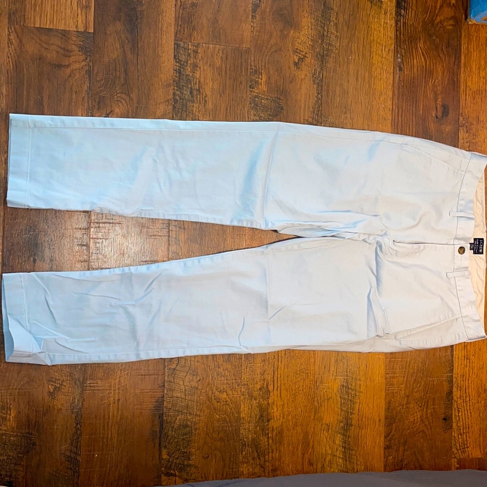 J. Crew Flex Sutton Light Blue Chino Pants 31x30